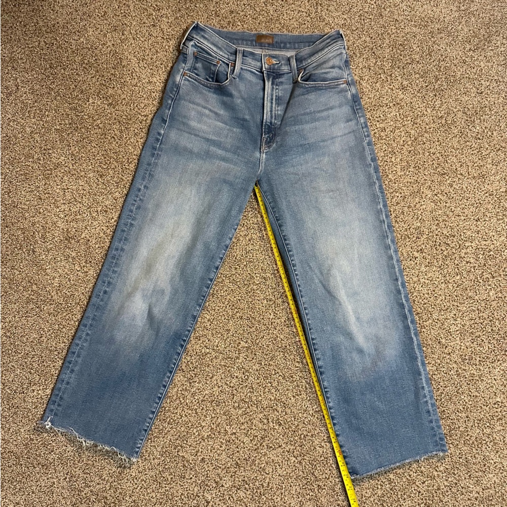 MOTHER The Rambler Zip Flood - Size 28 - Read Between the Lines - Picture 4 of 10